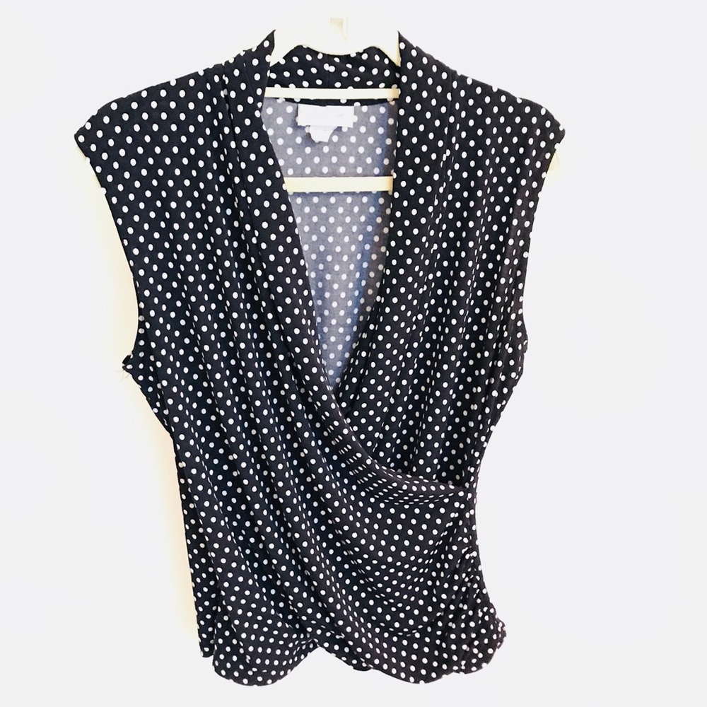 Jon Den Polka Dots Top - Picture 1 of 7